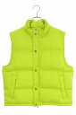 クロムハーツ Chrome Hearts　サイズ:M STIFF VEST スティッフ CHプラス総柄クロスボールボタンナイロンダウンベスト(イエロー×シルバー)【033042】【SS07】【メンズ】【中古】bb306#rinkan*S