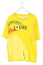 ロエベ LOEWE　サイズ:L S928Y22J03 ×スタジオジブリ フロントデザインTシャツ(イエロー)【104042】【SS13】【メンズ】【中古】bb302#rinkan*B