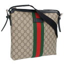 グッチ GUCCI　 337111 GGスプリームシェリーラインショルダーバッグ(ベージュ)【624042】【BS99】【小物】【中古】bb346#rinkan*B