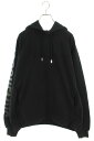 ジャックムス JACQUEMUS サイズ:L 24SS 245JS234 スリーブロゴプルオーバーパーカー(ブラック)【314042】【OS06】【メンズ】【新古品】bb20#rinkan*N(4)
