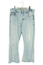 ギャラリーデプト GALLERY DEPT　サイズ:32インチ 24SS LA5052902 WASHEDDENIM ウォッシュド加工デニムパンツ(ライトブルー)【314042】【SS13】【メンズ】【新古品】bb20#rinkan*N