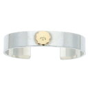 ゴローズ goro's サイズ:M 平打ちブレス M ブレスレット(シルバー×ゴールド 33.11g)【514042】【SS13】【小物】【中古】bb359#r...