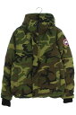 カナダグース CANADA GOOSE　サイズ:S MACMILLAN PARKA 3804JMA カモフラ柄マクミランパーカーダウンジャケット(カーキ調)bb411#rinkan*B