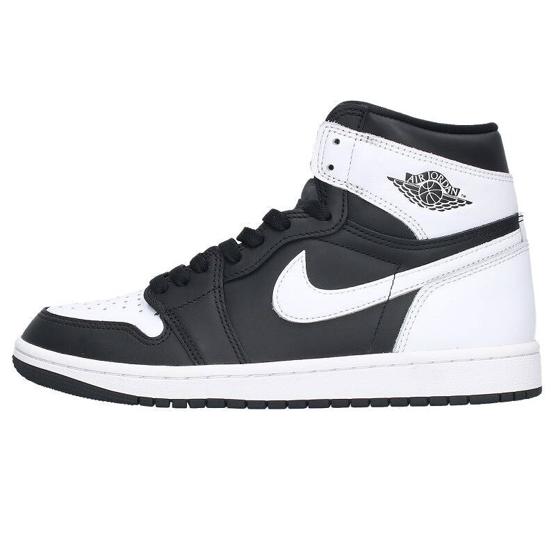 ナイキ NIKE　サイズ:28cm AIR JORDAN 1 RETRO HIGH OG BLACK WHITE DZ5485-010 エアジョーダン1ハイオージーブラックホワイトスニーカー(ホワイト×ブラック)【105042】【BS99】【メンズ】【小物】【中古】bb33#rinkan*S