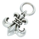 クロムハーツ Chrome Hearts　 BS FLUER BSフレアペンダント ペンダント シルバーネックレストップ(シルバー 25.89g)【524042】【SJ02】【小物】【中古】bb415#rinkan*B