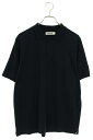 ジルサンダー JILSANDER　サイズ:XXL 19SS JSUO706018 MO257308 ストレッチ半袖ポロシャツ(ブラック)【524042】【SB01】【メンズ】【中古】【準新入荷】bb429#rinkan*B