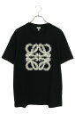 ロエベ LOEWE　サイズ:XS H526Y22XAD ピクセレイテッドアナグラムTシャツ(ブラック)【624042】【SS13】【メンズ】【中古】【準新入荷】bb132#rinkan*A