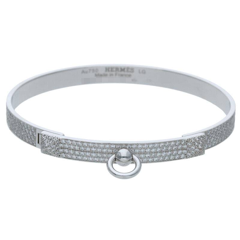 ᥹ HERMES:LG Collier de Chien ꥨɥ K18 ⡼֥쥹å(ۥ磻ȡߥꥢ 22.89g)724042ۡSS13ۡھʪۡšbb169#rinkan*B