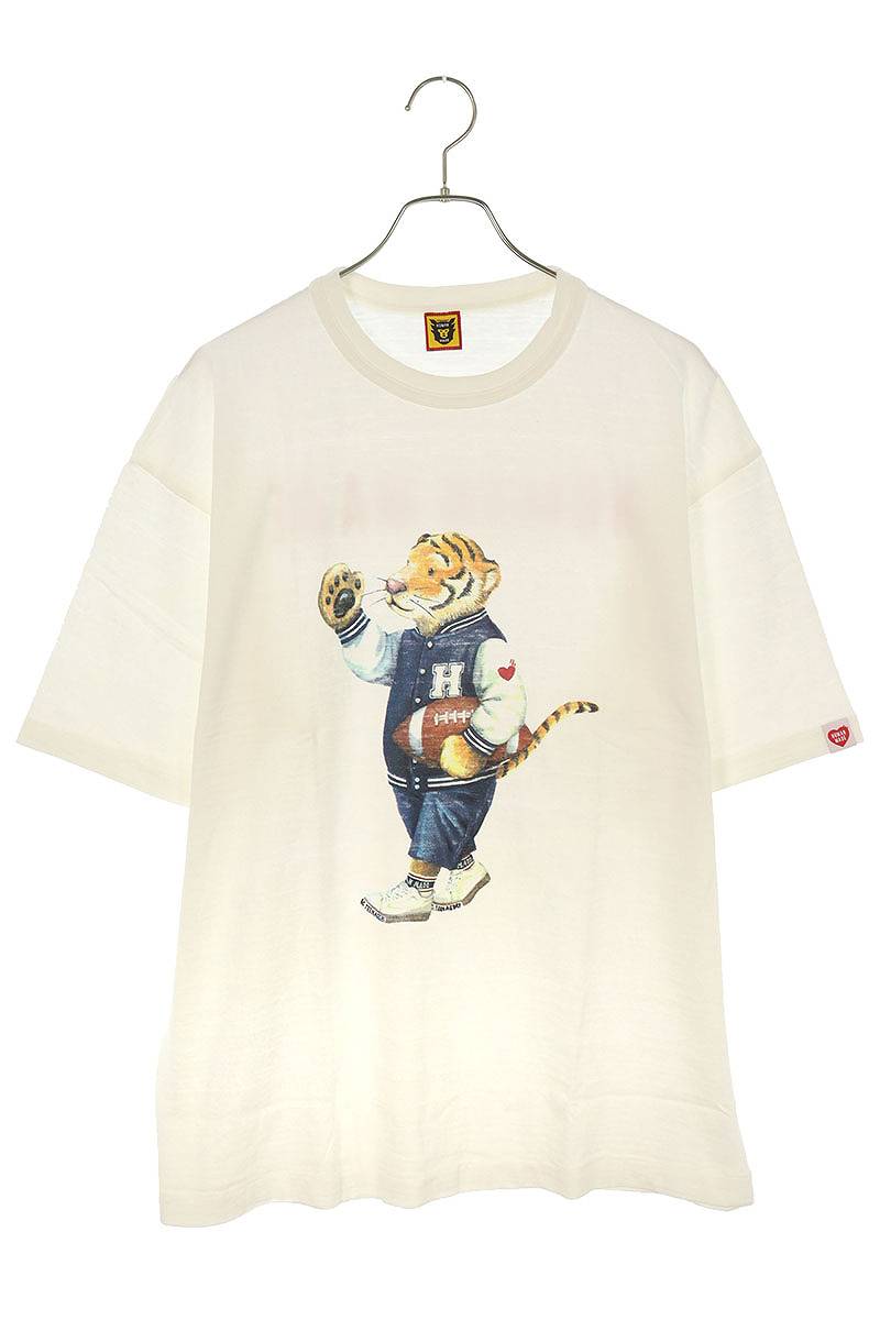 ヒューマンメイド HUMAN MADE　サイズ:XXL HM26TE001 タイガープリントTシャツ(ホワイト)bb415#rinkan*S