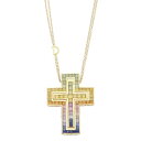 ダミアーニ DAMIANI サイズ:L ベルエポック 20084372 18Kピンクゴールドレインボーサファイアネックレス(ピンクゴールド調 20.17g)【3...
