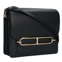 エルメス HERMES ロウリス B刻印 G金具レザーショルダーバッグ(ブラック)【025042】【GZ11】【小物】【中古】bb78#rinkan*B