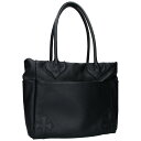 クロムハーツ Chrome Hearts TOTE 4POCKET 4ポケット レザートートバッグ(ブラック)【306042】【SS07】【小物】【中古】bb...