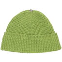 クロムハーツ Chrome Hearts HIT & RUN BEANIE クロスボタンカシミア帽子(グリーン×シルバー)【616042】【OS06】【小物】【中古】bb134#rinkan*S