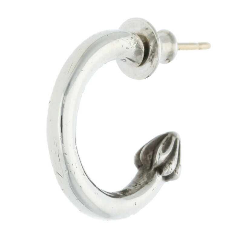 クロムハーツ Chrome Hearts HOOP PLAIN プレーンフープ シルバーピアス(シルバー 3.12g)【626042】【OS06】【小物】【中...