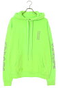 クロムハーツ Chrome Hearts サイズ:M SWTSHRT HD PLVR LTD マイアミ限定ホースシュープリントプルオーバーパーカー(グリーン×シ...