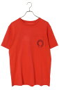 クロムハーツ Chrome Hearts サイズ:M PPO ketchup T-SHRT MATTY BOYバックプリントTシャツ(レッド)【826042】【OM10】【メンズ】【中古】bb344#rinkan*B(4)