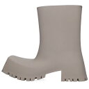 バレンシアガ BALENCIAGA サイズ:43 TROOPER トルーパーラバーブーツ(グレー)【307042】【SB01】【メンズ】【小物】【中古】bb42...