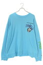 クロムハーツ Chrome Hearts サイズ:XXL PPO BRAIN NEW SWTSHRT MATTY BOYブレインニュープリントスウェット(ブルー...