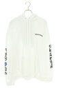 クロムハーツ Chrome Hearts サイズ:XL SWTSHRT PLVR リップアンドタンプルオーバーパーカー(ホワイト×ブルー)【117042】【SJ...