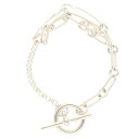 エルメス HERMES サイズ:LG Chaine d'Ancre PUNK シェーヌダンクルパンクブレスレット(シルバー 17.96g)【717042】【SB...