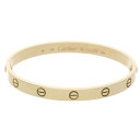 カルティエ Cartier サイズ:18 LOVE BRACELET ラブブレス 18KYGブレスレット(イエローゴールド 33.10g)【917042】【GZ...