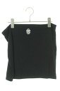 クロムハーツ Chrome Hearts サイズ:M ダガー刺繍スカート(ブラック)【517042】【GZ11】【レディース】【中古】bb82#rinkan*S