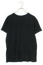 オフホワイト OFF-WHITE サイズ:XS 16SS バックバイアスフロッキーロゴプリントTシャツ(ブラック)【013052】【OM10】【メンズ】【中古】...