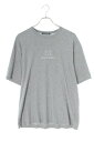 アクネストゥディオズ ACNE STUDIOS サイズ:XS FA-UX-TSHI00046 CL0073- フロントロゴプリントTシャツ(グレー)【62405...
