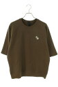 クロムハーツ Chrome Hearts サイズ:L SLO RIDE CH刺繍スウェットTシャツ(ブラウン)【927042】【NO05】【メンズ】【中古】bb...