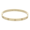 カルティエ Cartier サイズ:19 LOVE BRACELET ラブブレス K18YGブレスレット(イエローゴールド 35.85g)【208042】【SS...