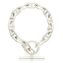 エルメス HERMES サイズ:14LINK Chaine d'Ancre GM シェーヌダンクルGMシルバーブレスレット(シルバー 77.67g)【90804...