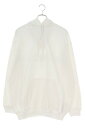 バレンシアガ BALENCIAGA サイズ:S 556143 TAV37 バックロゴオーバーサイズプルオーバーパーカー(ホワイト)【219042】【BS55】【メンズ】【中古】bb51#rinkan*S(4)