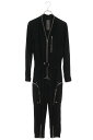リックオウエンス Rick Owens サイズ:38 RP02B6550 バウハウスジャンプスーツ(ブラック)【708042】【OM10】【メンズ】【中古】bb...