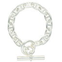 エルメス HERMES サイズ:15LINK Chaine d'Ancre MM シェーヌダンクルMMシルバーブレスレット(シルバー 54.02g)【50214...