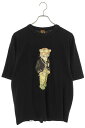 ヒューマンメイド HUMAN MADE サイズ:XL 24SS GRAPHIC T-SHIRT #4 HM28TE005BK4 アニマルプリントTシャツ(ブラッ...