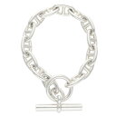 エルメス HERMES サイズ:14LINK Chaine d'Ancre GM シェーヌダンクルGMシルバーブレスレット(シルバー 76.65g)【21804...
