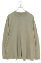 フォグ FOG サイズ:XL ESSENTIALS L S TEE ラバーロゴ長袖カットソー(ライトグレー調)【713052】【SB01】【メンズ】【中古】bb...