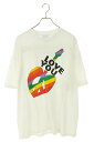 レディメイド READYMADE サイズ:XL RE-CO-WH-00-00-274 ピースプリントTシャツ(ホワイト)【418042】【BS55】【メンズ】【...