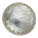 ゴローズ goro's タガネ入りワンダラーモルガン コンチョ(シルバー 27.05g)【818042】【HJ08】【小物】【中古】bb30#rinkan*D