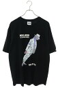 アベイシングエイプ A BATHING APE サイズ:XXL 001TEJ731905C MICHAEL JACKSONプリントTシャツ(ブラック)【5140...