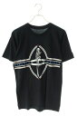 クロムハーツ Chrome Hearts サイズ:S CH T-SHRT 2 FOTIジャービスプリントTシャツ(ブラック)【423052】【OS06】【メンズ】【中古】bb17#rinkan*A