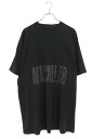 バレンシアガ BALENCIAGA サイズ:3 787349 TRVA1 ダーティーエフェクト ヴィンテージジャージーTシャツ(ブラック)【115052】【OM...