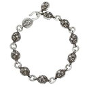 クロムハーツ Chrome Hearts NO2 BALL #2クロスボール シルバーブレスレット(シルバー 67.13g)【019042】【SS07】【小物...