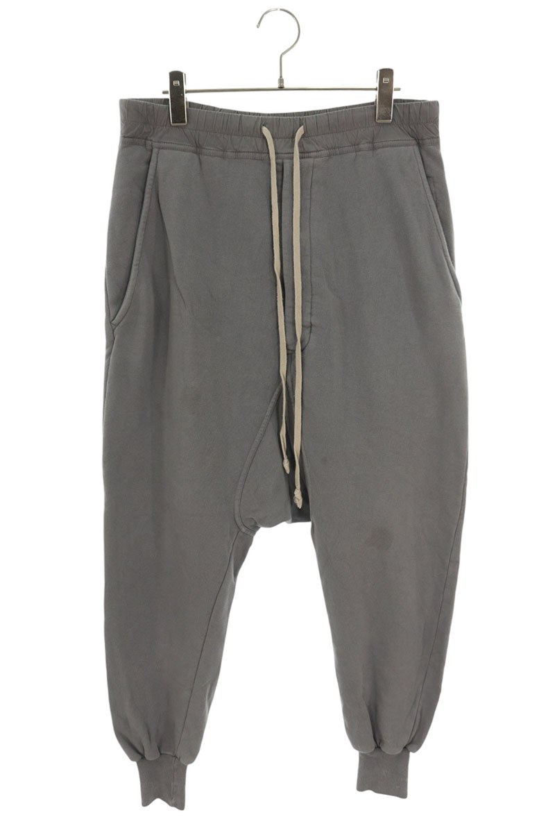 ダークシャドウ DRKSHDW サイズ:XS 18AW DU18F7394-F ドローストリングサルエルスウェットロングパンツ(グレー)【109042】【OM10】【メンズ】【中古】bb379#rinkan*B