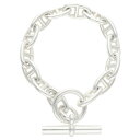 エルメス HERMES サイズ:14LINK Chaine d'Ancre GM シェーヌダンクルGMシルバーブレスレット(シルバー 77.19g)【72904...
