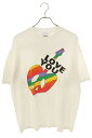 レディメイド READYMADE サイズ:XL 24SS RE-CO-BK-00-00-274 ピースプリントTシャツ(ホワイト)【700142】【BS55】【...