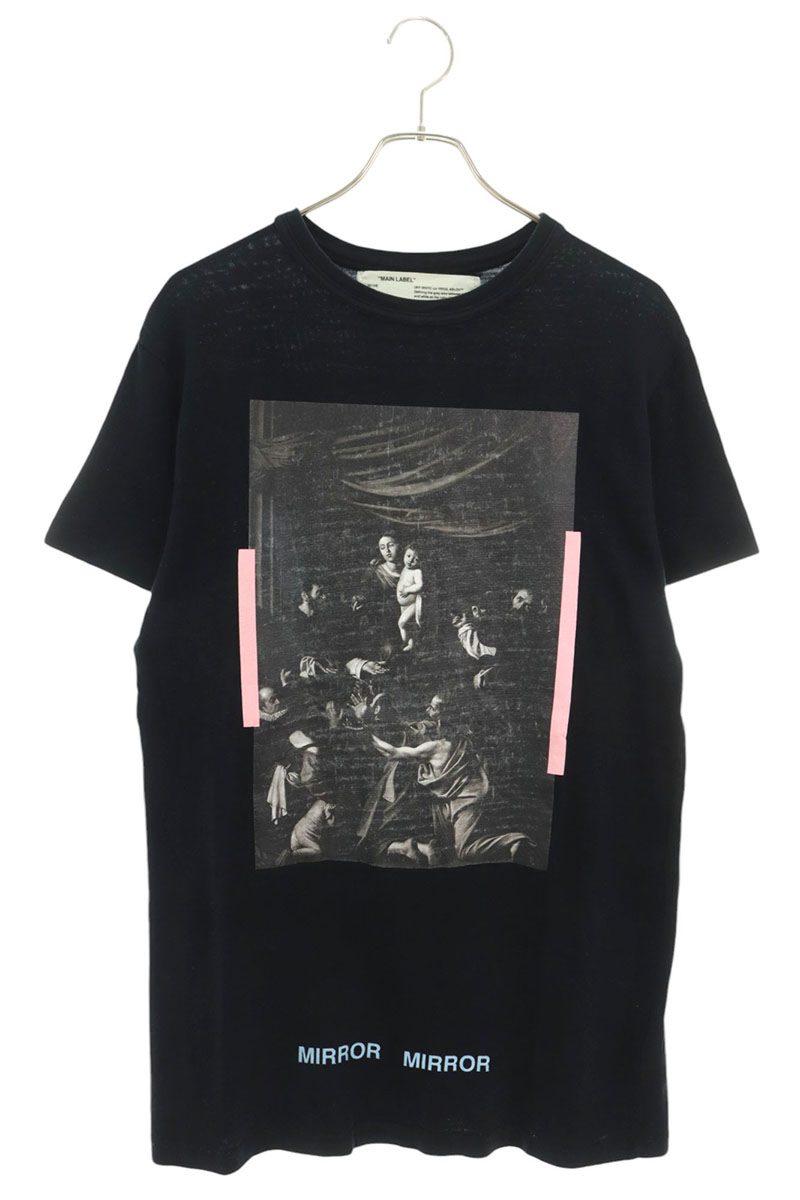 楽天市場】off-white caravaggio(Tシャツ・カットソー 楽天市場】off-white caravaggio(Tシャツ・カットソー