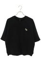 クロムハーツ Chrome Hearts サイズ:M SLO RIDE CHロゴ刺繍クルーネック半袖スウェット(ブラック)【010142】【SJ02】【メンズ】...