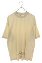 ヴェトモン VETEMENTS サイズ:XS 21AW UA52TR270W プリントTシャツ(ベージュ)【804052】【OM10】【メンズ】【中古】bb205#rinkan*B(4)