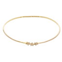 クロムハーツ Chrome Hearts 22K BNGL BBLGM 3STAR バブルガム3スター ゴールドバングル(イエローゴールド 7.69g)【81...